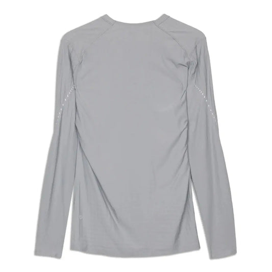 lululemon Grey SenseKnit Running Long Sleeve - Men's XL Lululemon